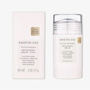 Kristin Ess Anytime Anywhere Recovery Balm + Bun Cap NEW